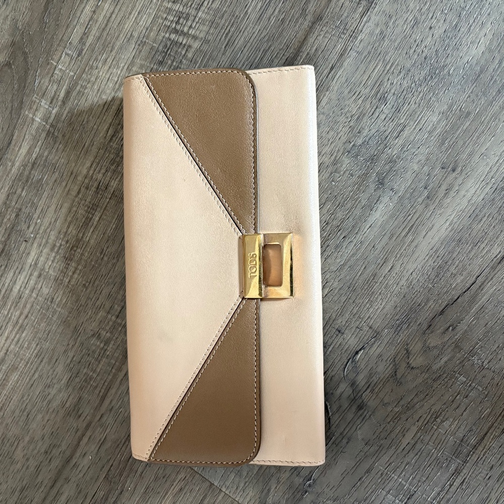 Tod’s two-tone women’s wallet